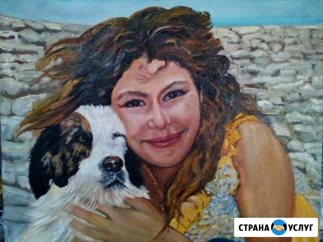 Принимаю заказы на Портреты, маслом на холсте, люб Анапа - изображение 1