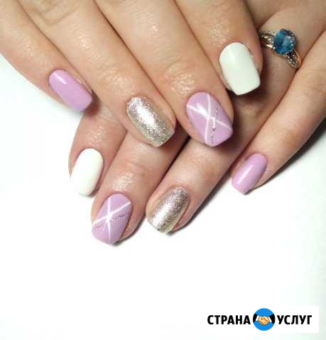 Маникюр+покрытие гель лаком Лесной - изображение 1