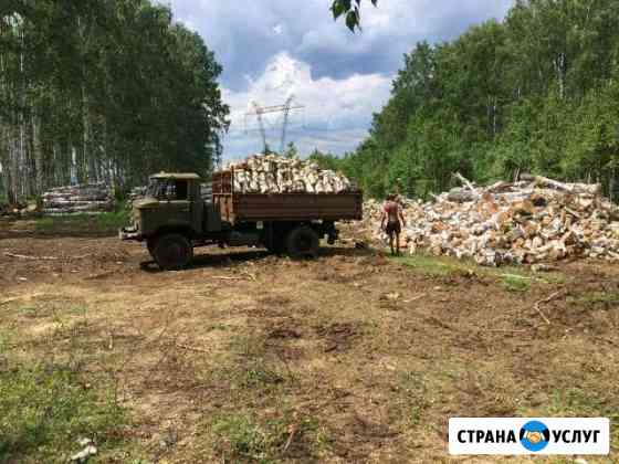 Дрова березовые колотые,чурками и стволами Чебаркуль