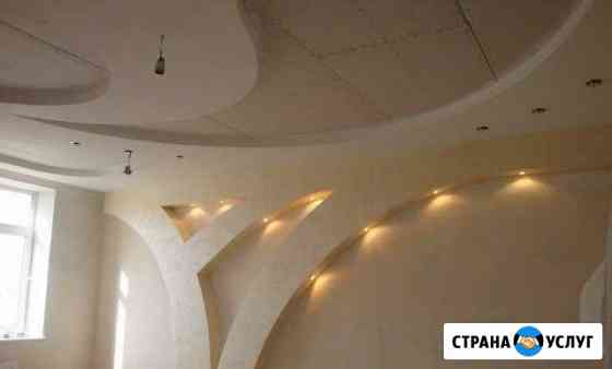 Монтаж Гипсокартона гкл. Любой сложности Краснодар