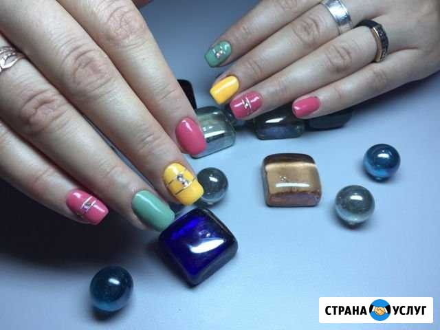Педикюр,маникюрпокрытие-гель лак Батайск - изображение 1