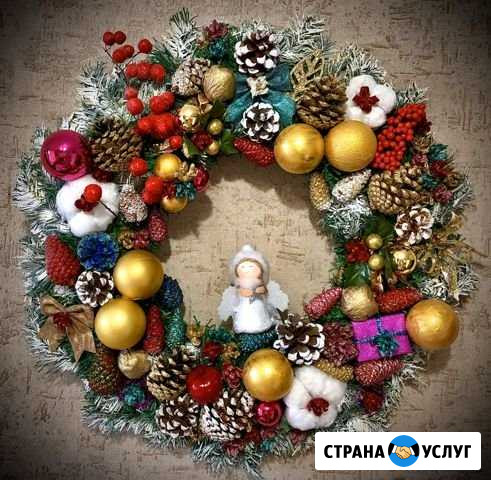 Новогодний венок Анапа - изображение 1
