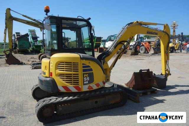 Аренда мини экскаватор komatsu 55 Санкт-Петербург - изображение 1