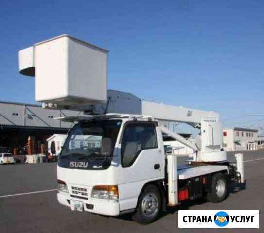 Услуги автовышки Isuzu Elf Благовещенск