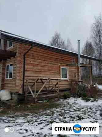 Конопатка, шлифовка срубов Ростов