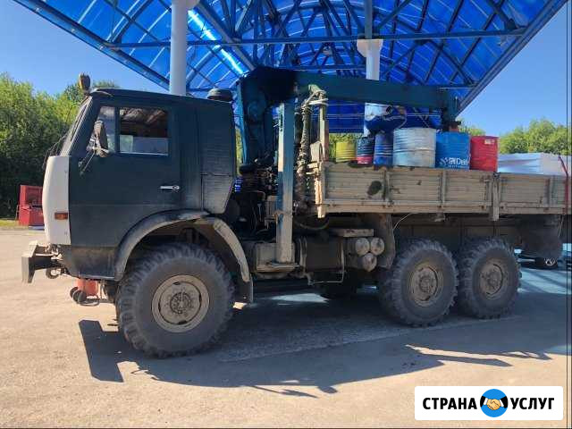 Грузоперевозки Камаз 4310 6х6 с манипулятором Елизово - изображение 1