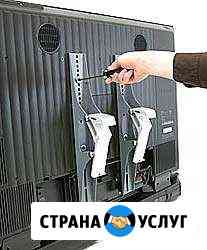 Установка телевизоров На стене Краснодар