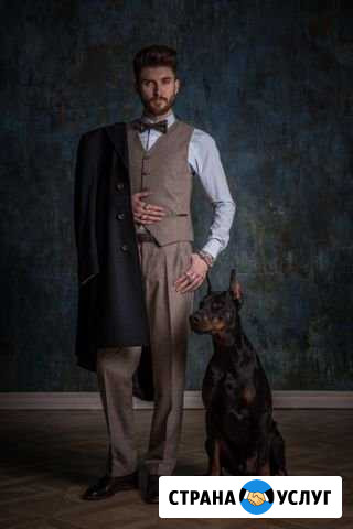 Доберман для фотосъемки Москва - изображение 1