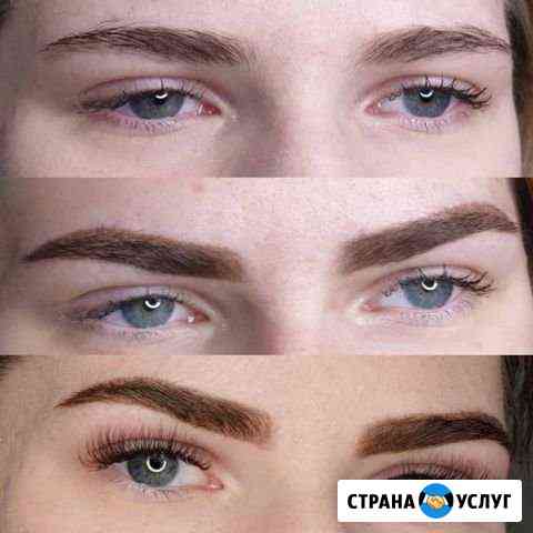 Наращивание ресниц, пудровые брови Красногорск