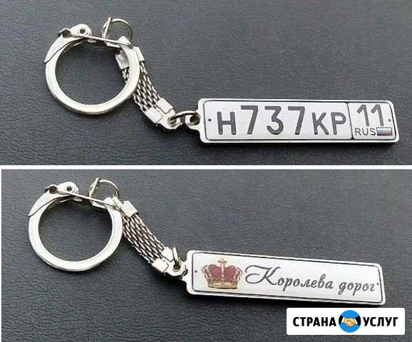 Брелок с гос.номером Сыктывкар - изображение 1