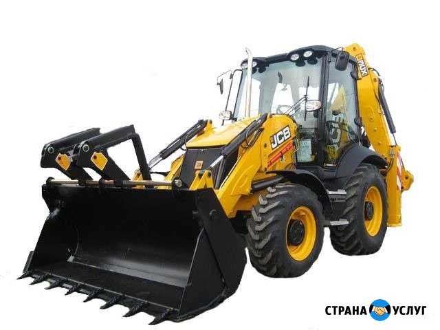 Аренда экскаватора погрузчика JCB + гидромолот Ростов-на-Дону - изображение 1