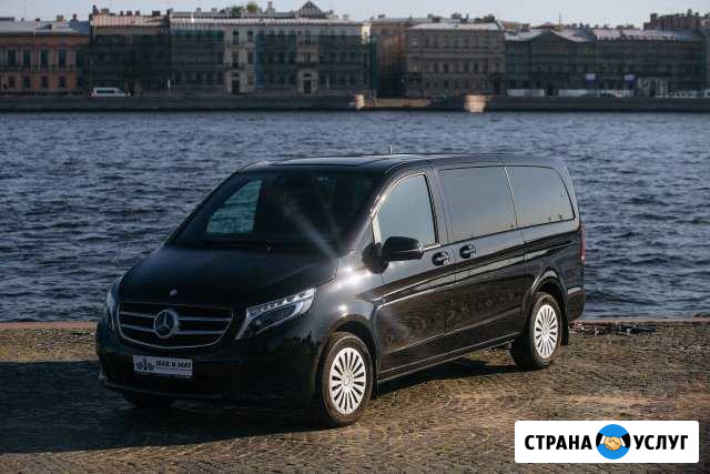 Аренда микроавтобуса Mercedes V-class (new) Санкт-Петербург - изображение 1