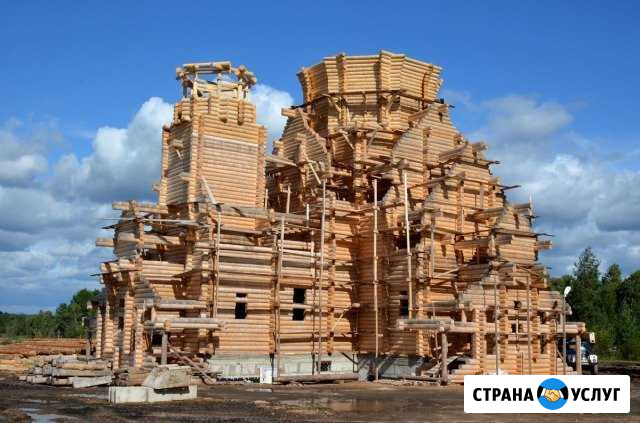 Срубы домов, бань и др Североонежск - изображение 1