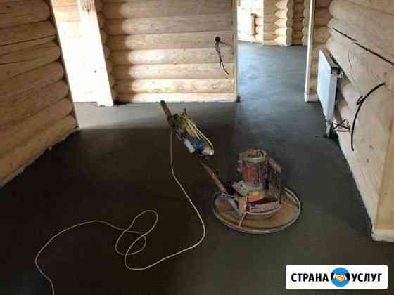 Полусухая стяжка пола Чехов