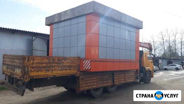 Манипулятор стрела 7 тонн перевозка негабарита Ижевск - изображение 1