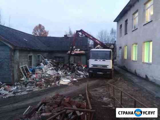 Ломовоз Мусоровоз Вывоз мусора металловоз Петрозаводск