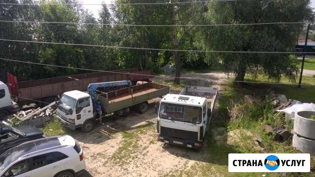 Доставка груза манипулятор борт 5т Бор - изображение 1