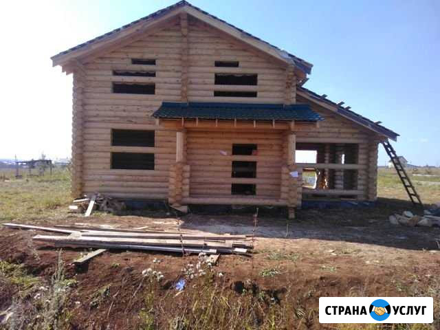 Дома и бани из оцилиндрованного бревна с Урала Краснодар - изображение 1