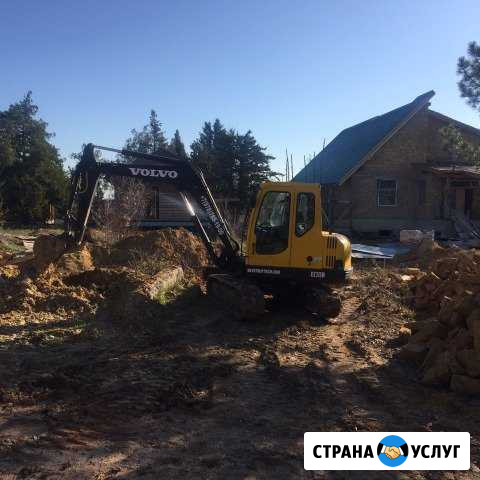 Мини Экскаватор 5,5 и 6т, гидромолот, ямобур Севастополь - изображение 1