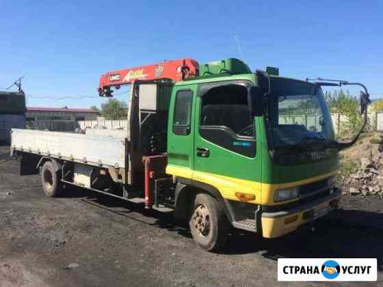 Самопогрузчик Манипулятор Воровайка борт Омск