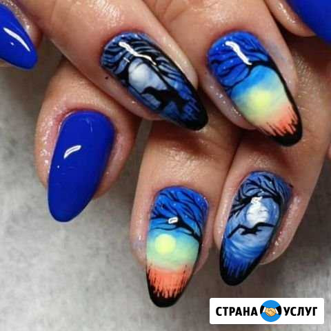 Маникюр шеллак, педикюр шеллак, наращивание ресниц Химки - изображение 1