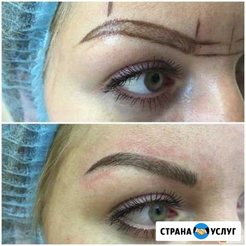 Микроблейдинг бровей Бея - изображение 1