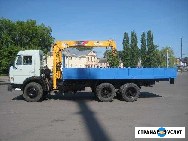 Манипулятор 3/10тонн, бортовой Камаз 10т, 6м Екатеринбург - изображение 1