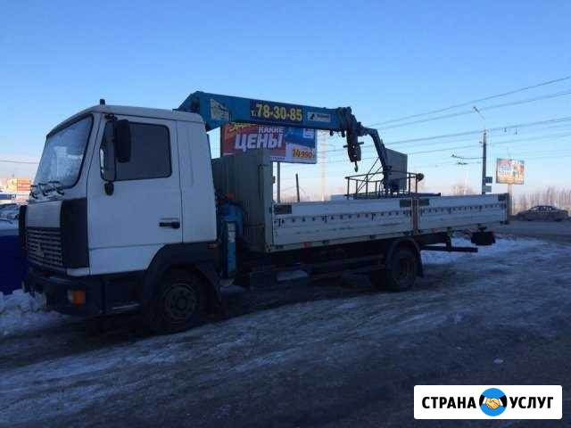 Услуги манипулятора на базе маз Тольятти - изображение 1