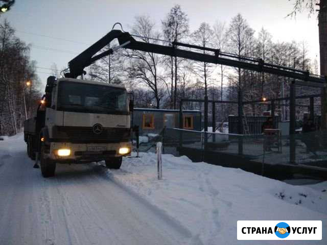 Мантпулятор. Аренда манипулятора с длинной стрелой Санкт-Петербург - изображение 1