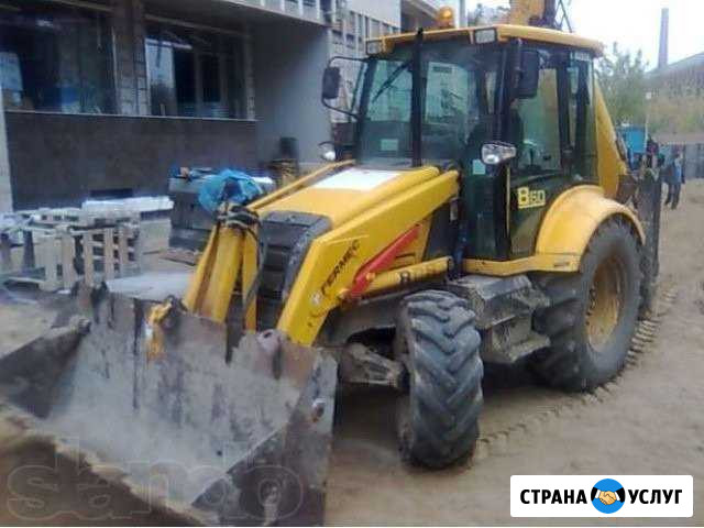Аренда экскаватора погрузчика Terex 860 с гидромол Гатчина - изображение 1