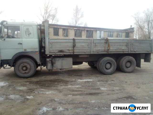 Грузоперевозки, открытый бортовой маз,камаз 10,11Т Новосибирск - изображение 1
