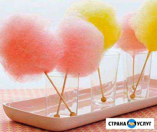 Цветная сладкая вата на вашем празднике Воронеж