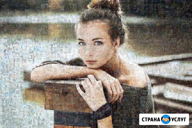 Фотомозаика (фотомозайка) подарок Набережные Челны - изображение 1