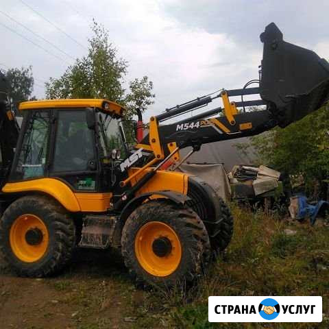 Аренда экскаватора-погрузчика, экскаватора Санкт-Петербург - изображение 1