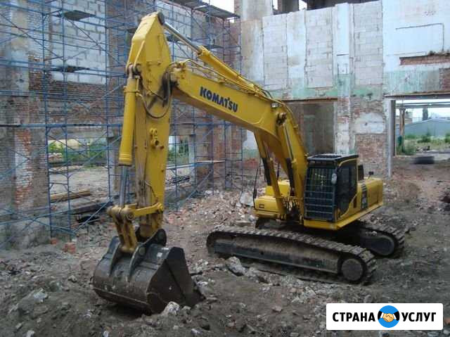 Услуги аренда гусеничного экскаватора Komatsu 450 Воронеж - изображение 1