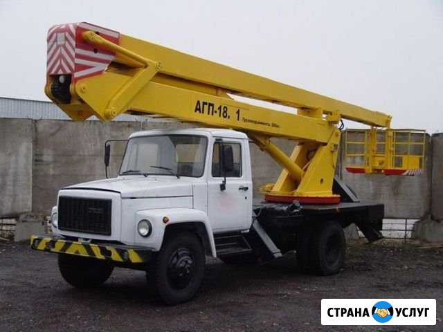Аренда автовышки 18м коленчатая Набережные Челны - изображение 1