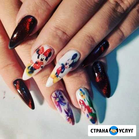 Фотопечать на ногтях,Маникюр Балашов - изображение 1