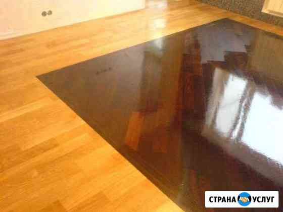 Циклевка паркета, шлифовка фанеры, доски. Без пыли Москва