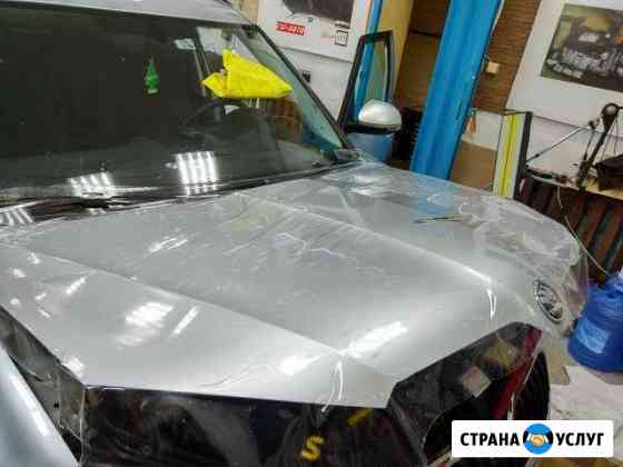 Бронирование авто защитной антигравийной пленкой Воронеж