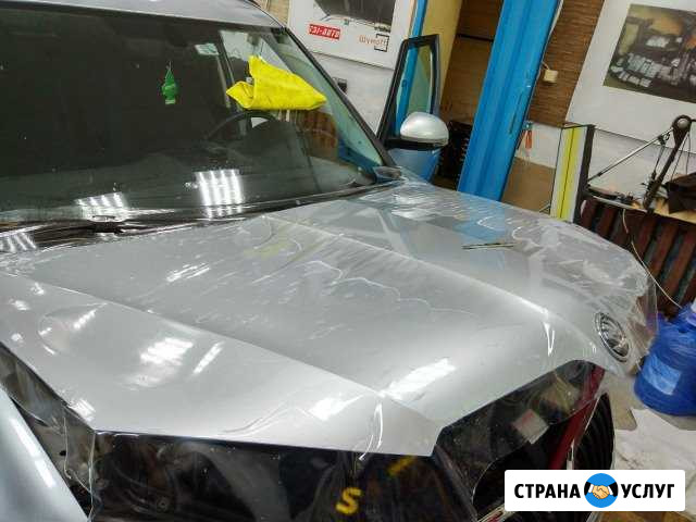 Бронирование авто защитной антигравийной пленкой Воронеж - изображение 1