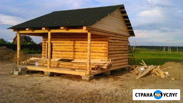 Срубы бань,домов из зимнего леса от производителя Смоленск - изображение 1