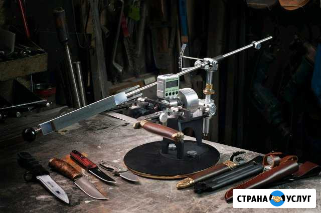 Заточка ножей под микроскопом (охотничьи ножи, кух Оренбург - изображение 1