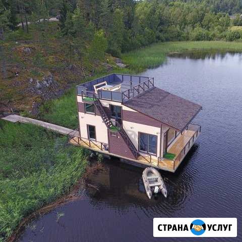 Строительство плавающих домов, хаусботов Сортавала - изображение 1