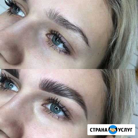 Ламинирование бровей и наращивание ресниц Тамбов - изображение 1