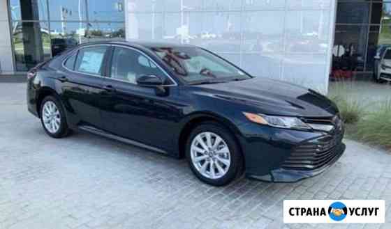Аренда Toyota Camry с водителем Москва