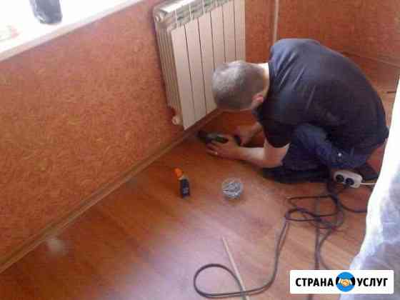 Укладка линолеума,установка плинтуса,сборка мебели Нефтеюганск