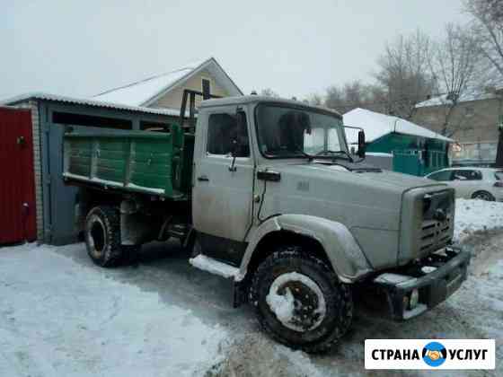 Вывоз снега, вывоз мусора, самосвал ЗИЛ Ульяновск