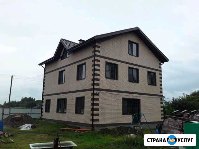 Кладка кирпича кладка газаблока каменщики Краснодар - изображение 1