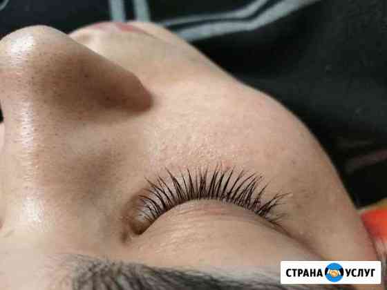Ламинирование ресниц и долговременная укладка бров Барнаул
