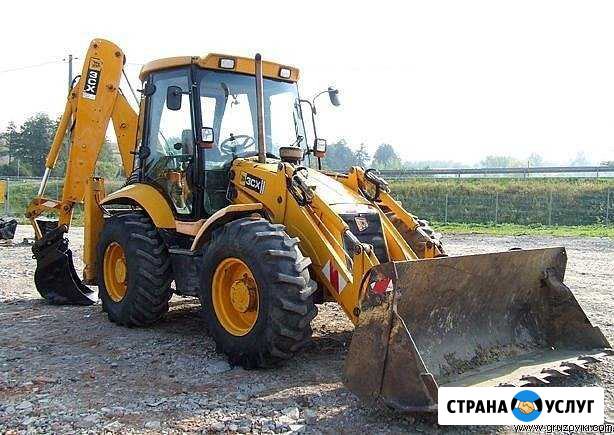 Услуги экскаватора - погрузчика + (гидромолот) Владикавказ - изображение 1